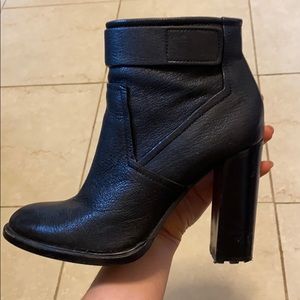 Calvin Klein Black Booties Size 7